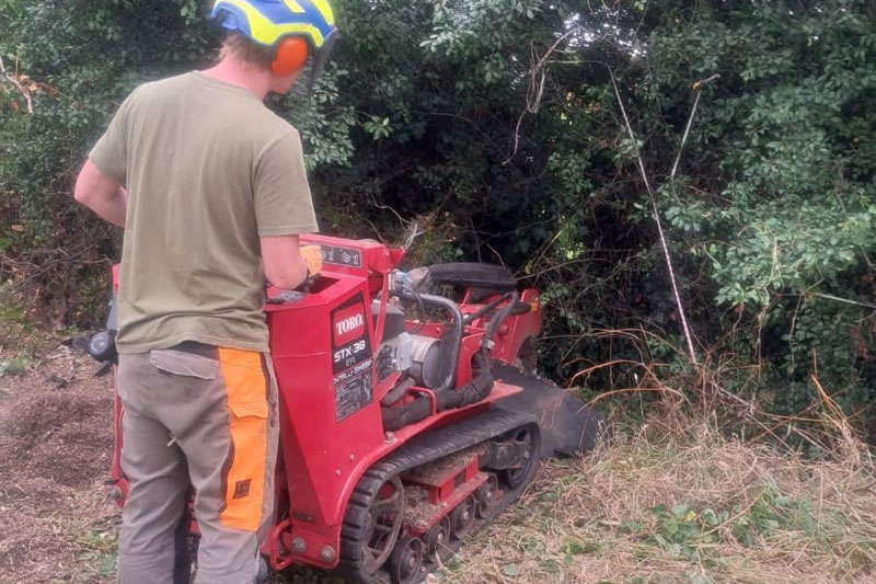 Rosewood Tree & Garden Services garden maintenance machinery